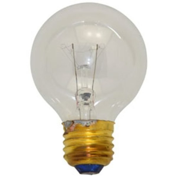 Ilc Replacement for Satco 25g18 1/2 E26 replacement light bulb lamp, 2PK 25G18 1/2 E26 SATCO